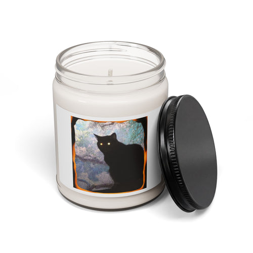 Black Cat Soy Candle – 9oz Scented Jar Candle